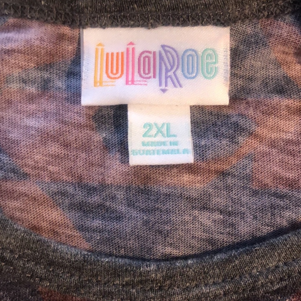 LuLaRoe Randy Top 2XL - Picture 4 of 4